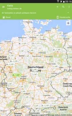 Richtig Tanken android App screenshot 1