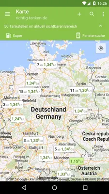 Richtig Tanken android App screenshot 6